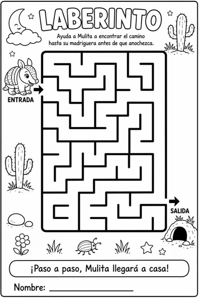 Recurso didáctico tipo laberinto