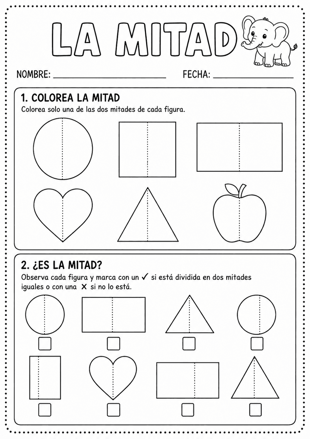 Recurso didáctico de elefantito